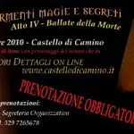 Festa di Halloween 2010 al Castello di Camino (Alessandria): il 30 Ottobre 2010 la festa di Halloween