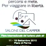 Salone del Camper 2010 alla Fiera di Parma 11-19 Settembre 2010: la fiera del turismo all' aria aperta