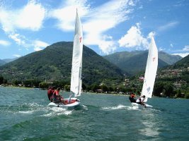 Vacanze weekend a Domaso-Lago di Como con i corsi di vela di Horca Myseria. Da Maggio ad Ottobre 2010