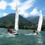 Vacanze weekend a Domaso-Lago di Como con i corsi di vela di Horca Myseria. Da Maggio ad Ottobre 2010