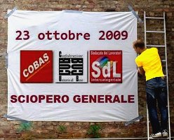 Scioperi Trasporti Ottobre 2009: orario Sciopero Nazionale Trasporti mezzi pubblici 23 Ottobre 2009