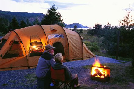 Canada-Québec: vacanze in campeggio nel Parc National des Grands Jardins