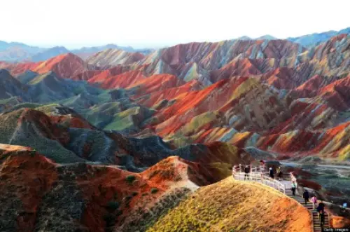 Cosa vedere in Cina: le montagne colorate dello Zhangye Danxia Landform Geological Park