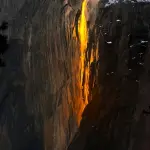 Febbraio-Viaggio in California nello Yosemite National Park: vedere la cascata di fuoco