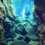 Islanda: immersioni nella faglia di Silfra. Lago Thingvallavath nel Parco Nazionale Thingvellir