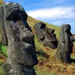 Sud America-Cile: viaggio all' Isola di Pasqua-Rapa Nui. Moai e hotel