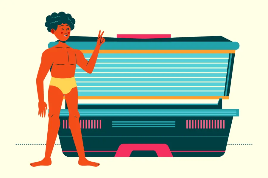 Lettino solarium con effetto anti-age: come funziona?