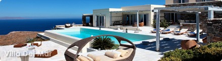Grecia-Casa Vacanza isola di Syros: Villa del Mar