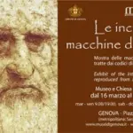 Mostre Genova 2013-Mostra su Leonardo Da Vinci fino al 30 Giugno 2013
