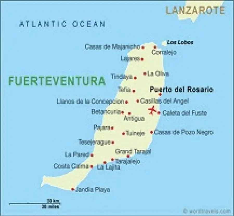 Viaggio Fuerteventura (Canarie-Spagna): Puerto del Rosario, La Oliva, Tindaya - Guida Vacanze
