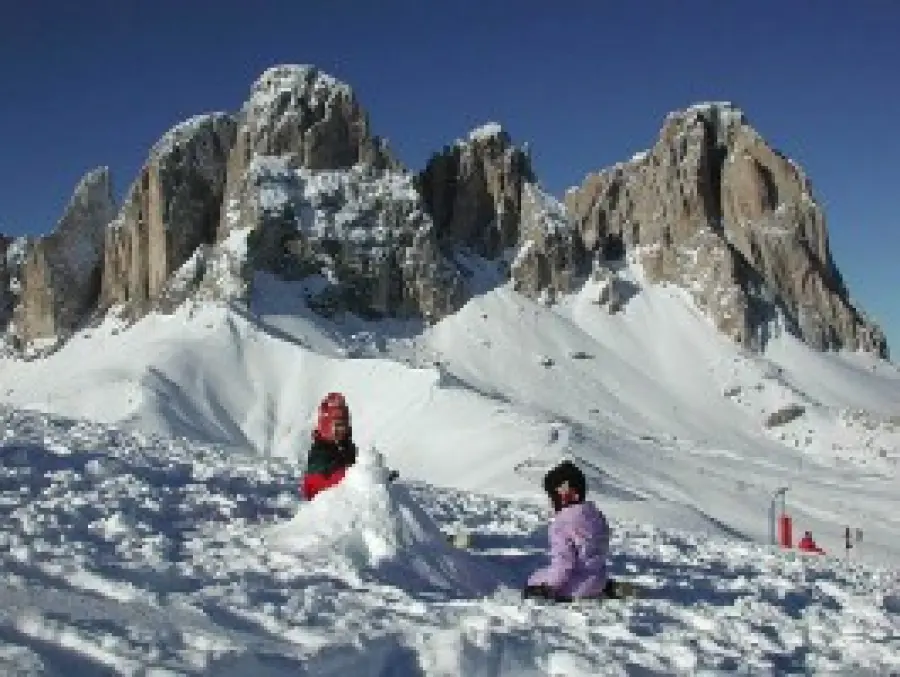 Vacanze neve Campitello di Fassa (Dolomiti-Trentino Alto Adige): Ski Area Col Rodella