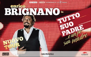 Tour 2012-2013 Enrico Brignano: date spettacoli Roma Dicembre 2012, Milano Gennaio 2013