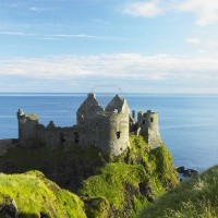 Tour dei castelli dell' Irlanda del Nord: Dunluce, Dundrum,  fortezza di Green Castle