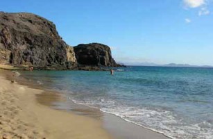 Vacanza al mare nell' isola di Lanzarote (Canarie-Spagna): le spiagge di Papagayo e di Famara