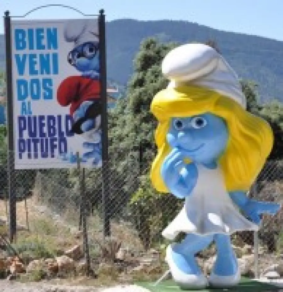 Viaggio in Andalusia (Spagna) nel borgo di Júzcar (Malaga): il villaggio dei Puffi 