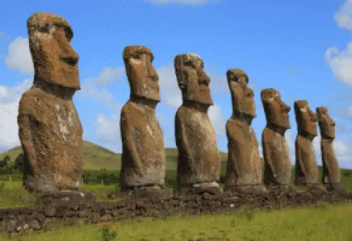Viaggio all' isola di Pasqua (Cile-Sud America) per vedere le sculture Moai 