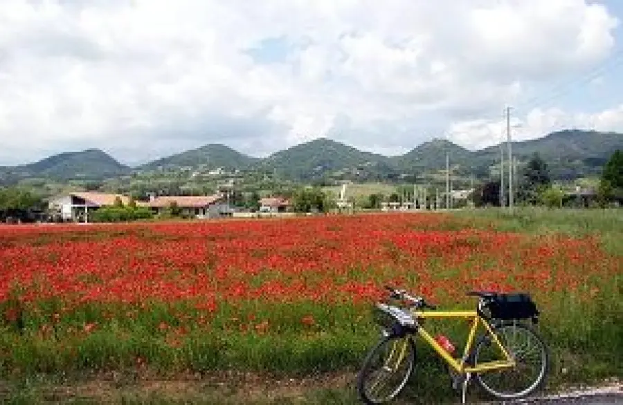 Itinerario di viaggio Colli Asolani (Veneto): Asolo, Pagnano, Possagno, Montello, Bassano del Grappa